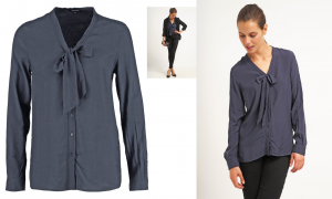 Blouse More&More blauw